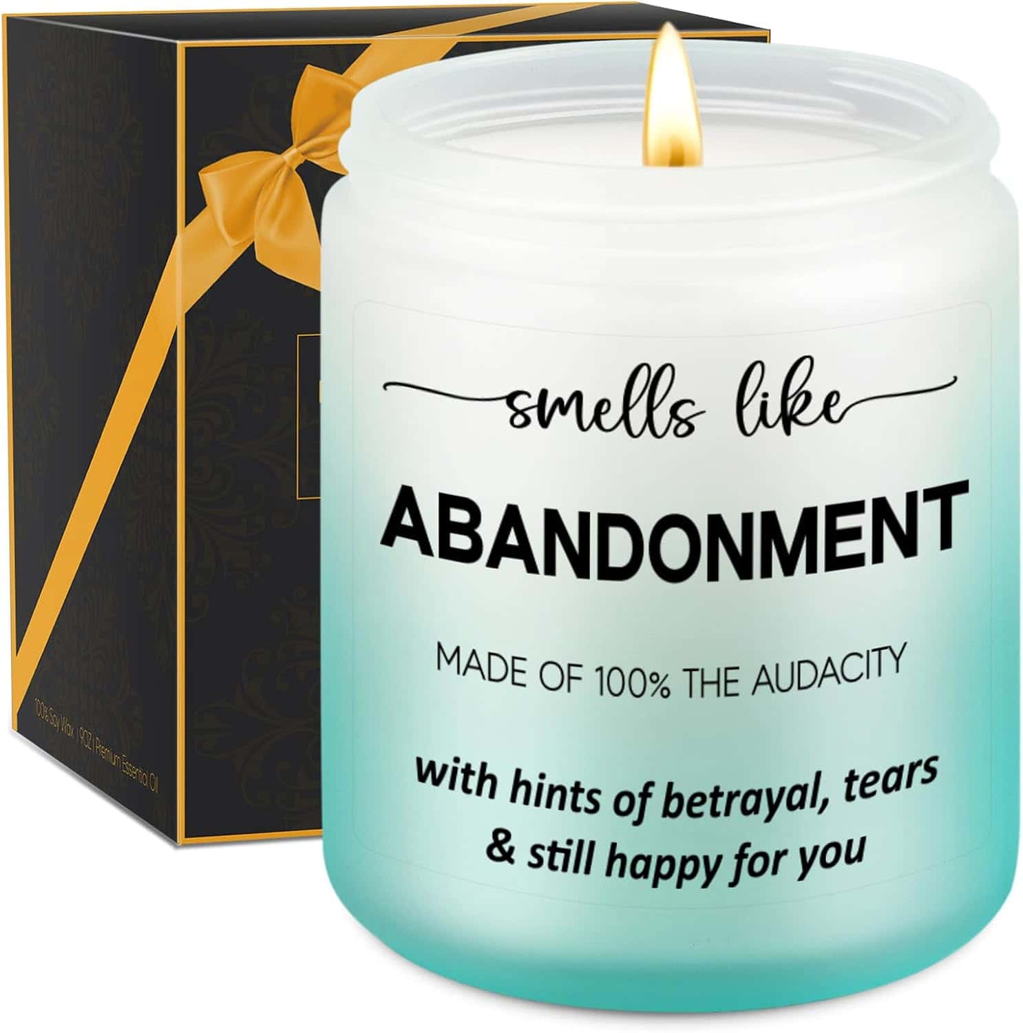 GSPY Scented Candles - Friends Moving Away, Coworker Leaving Ideas, Funny Retirement Gifts for Women, Men - Goodbye, Going Away, Farewell Gifts for Coworkers, Boss, Work Bestie, Woman, Best Friend