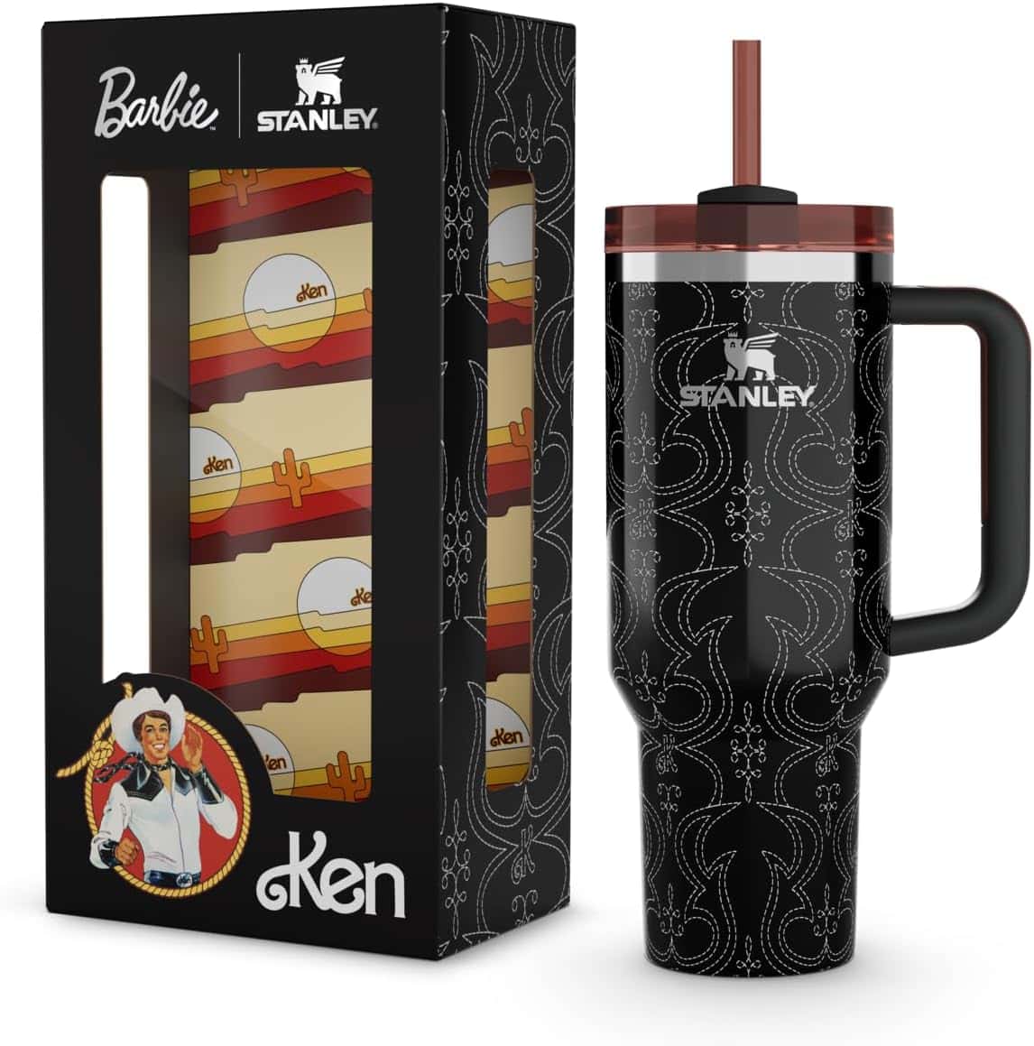 STANLEY x Barbie™ '80s Western Ken Quencher 40 Oz