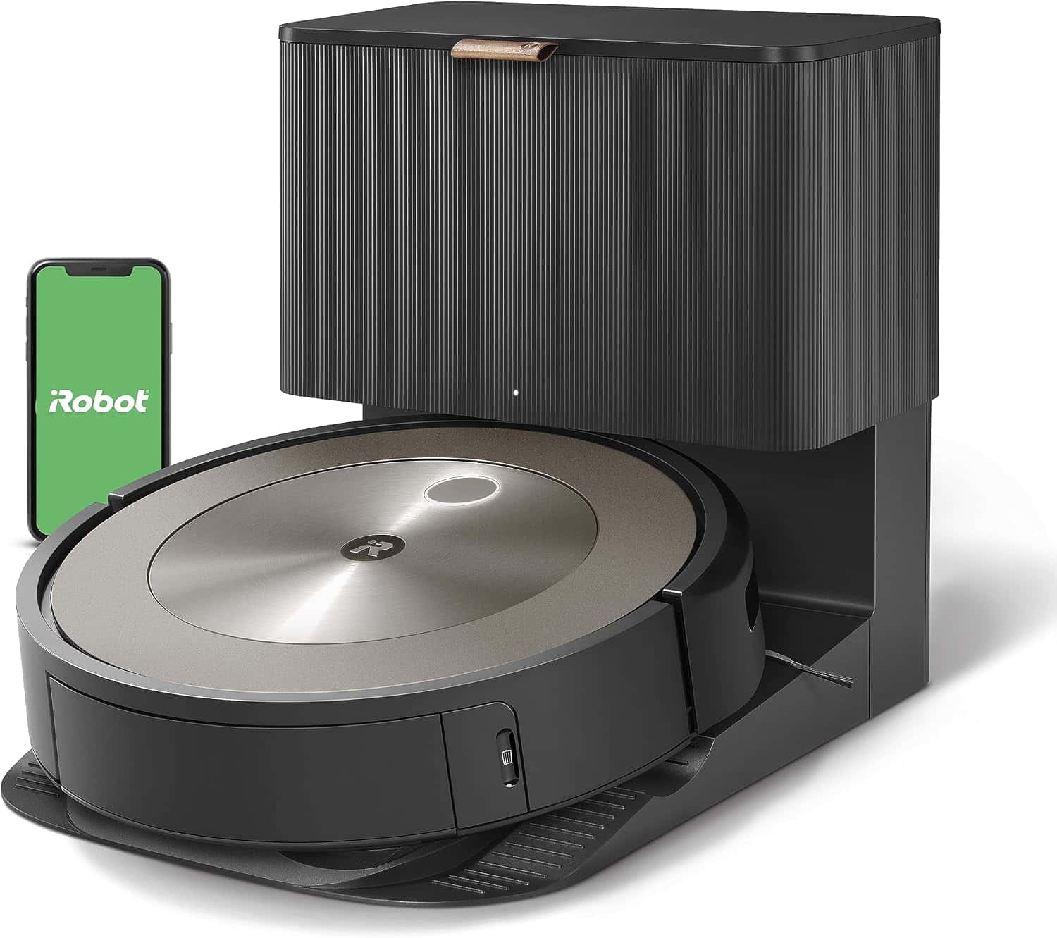 Robot Roomba j9+ Self-Emptying Robot Vacuum – Powerful Suction, Identifies and Avoids Obstacles Like pet Waste, Self-Empties for 60 Days, Best for Homes with Pets, Smart Mapping, Works with Alexa