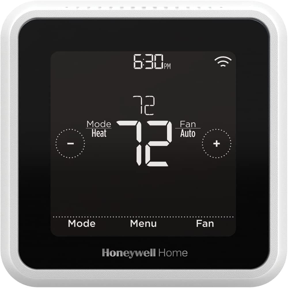 Honeywell Home T5 WiFi Smart Thermostat on wall