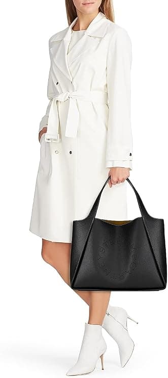 Stella McCartney Stella Logo Tote - Luxury Sustainable Bag Stella McCartney Stella Logo Tote - Luxury Sustainable Bag - Under $2,000