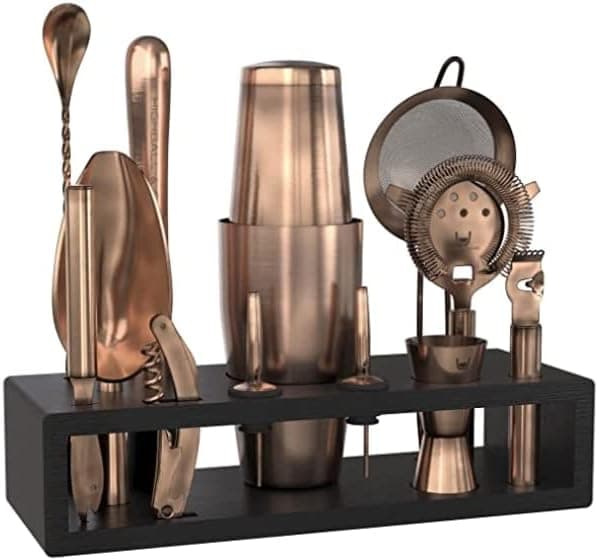 Highball & Chaser Bartender Kit with Stand