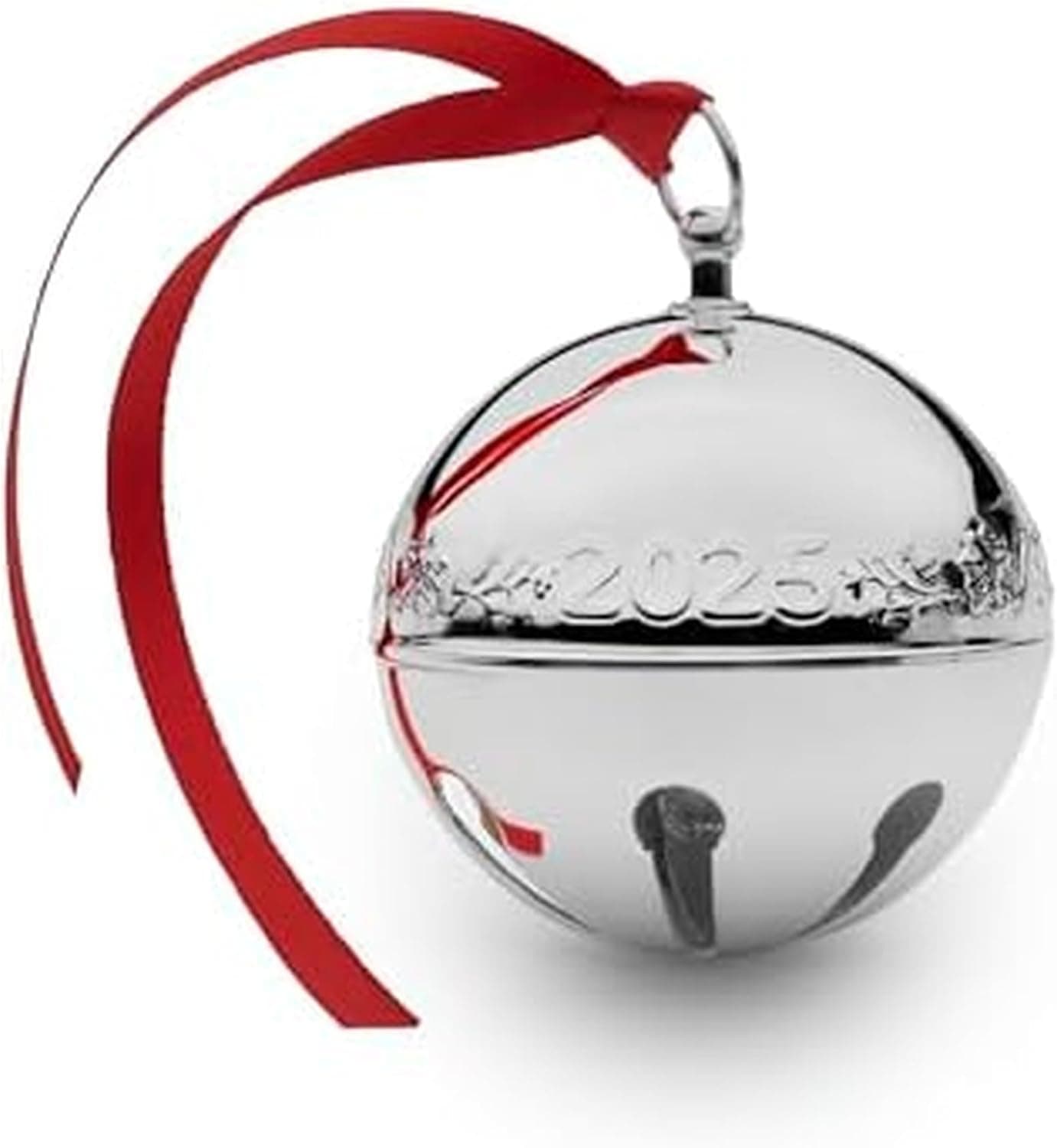 Wallace 2026 silver plated sleigh bell ornament 55th edition collectible