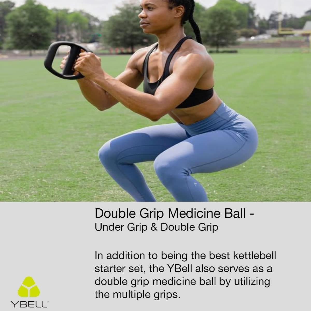 TRX YBell Arc Series hybrid kettlebell, dumbbell, and push-up bar