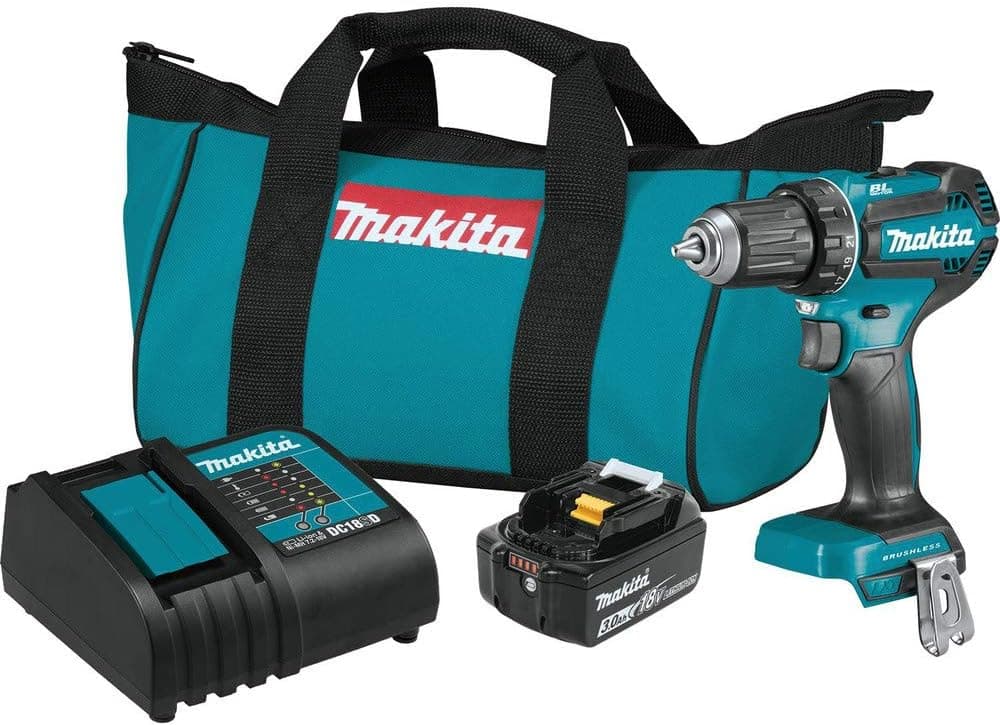 Makita XFD131 18V LXT Brushless 1/2" Driver-Drill Kit