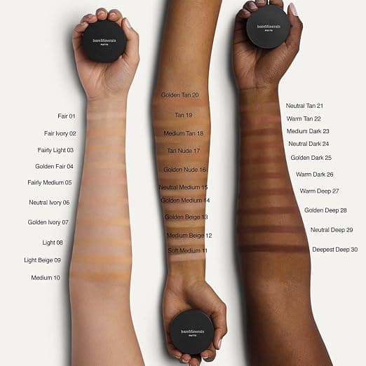 bareMinerals Original Loose Powder Foundation SPF 15, Clean Mineral Powder Face Makeup, Sheer-to-Full Coverage, Talc-Free, Non-Comedogenic, Vegan - Mineral Foundation - Under $50