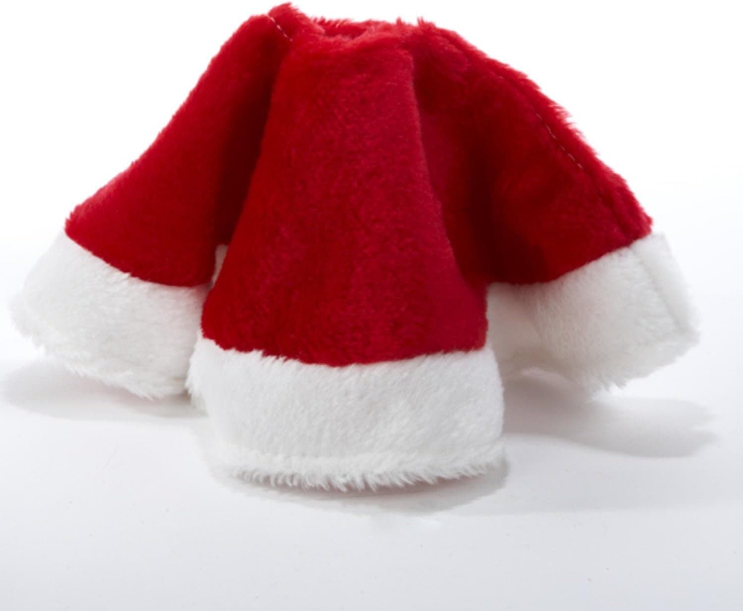 Kurt Adler 15 inch red plush tree skirt for Christmas tree base