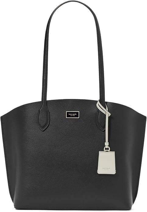 kate spade new york Suite Crossgrain Leather Large Open Tote Bag - Professional Tote kate spade new york Suite Crossgrain Leather Large Open Tote Bag - Professional Tote - Under $300