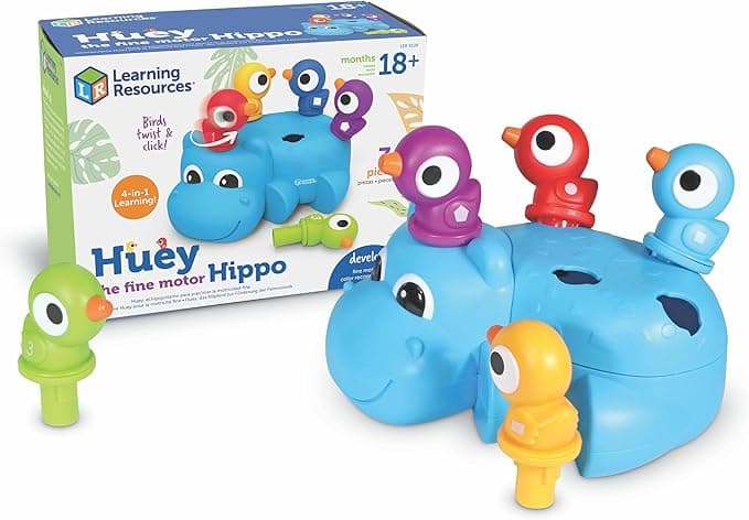 Learning Resources Huey Fine Motor Hippo