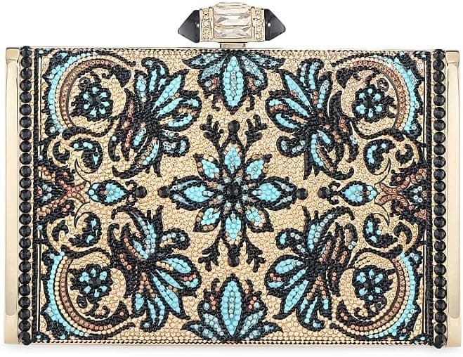 Judith Leiber Couture Crystal-Embellished Convertible Clutch - Luxury Evening Clutch Judith Leiber Couture Crystal-Embellished Convertible Clutch - Luxury Evening Clutch - $2,000+