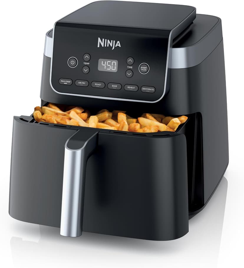 Ninja Air Fryer 6.5 QT Pro XL Capacity fits 9lbs of Wings
