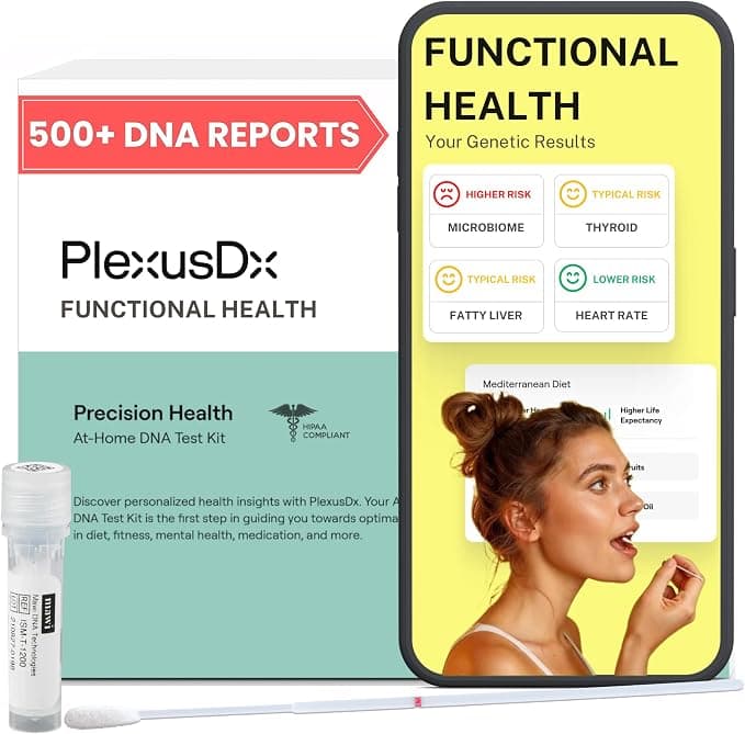 PlexusDX Genetic Methylation Test and Functional Health DNA Test kit