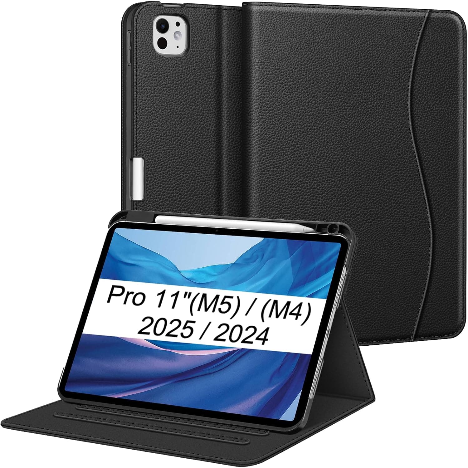 Fintie Folio Case for iPad Pro 11-inch (M5) 2026 / (M4) 2024 - Magnetic Multi-Angle