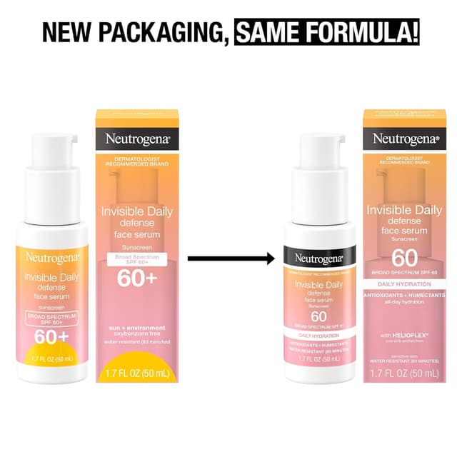Neutrogena Invisible Daily Defense Broad Spectrum SPF 60