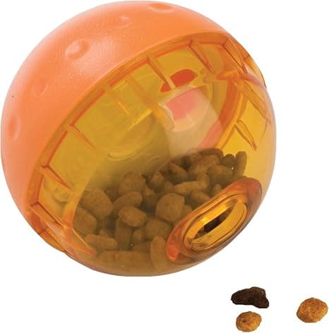 OurPet's IQ Treat Ball – Interactive Food Dispensing Dog Toy