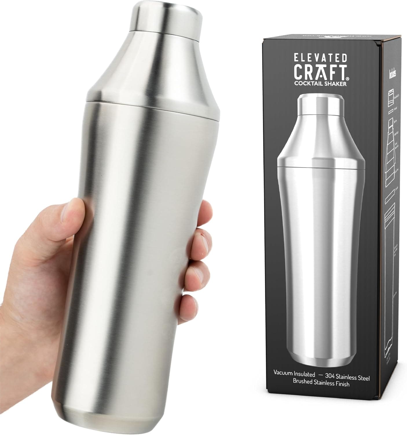 Elevated Craft Hybrid Cocktail Shaker - 28 oz
