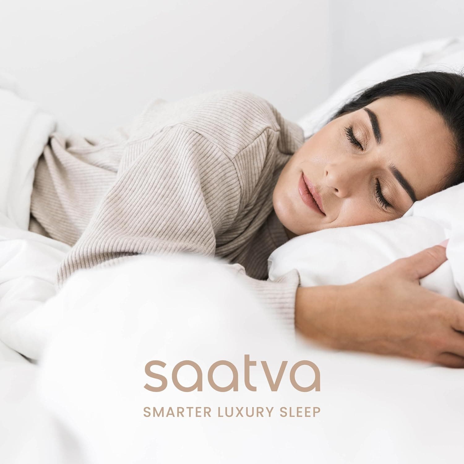 Saatva Graphite Memory Foam Mattress Topper