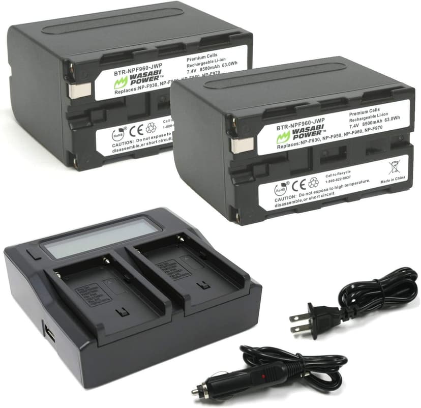 Wasabi Power NP-F970 battery kit