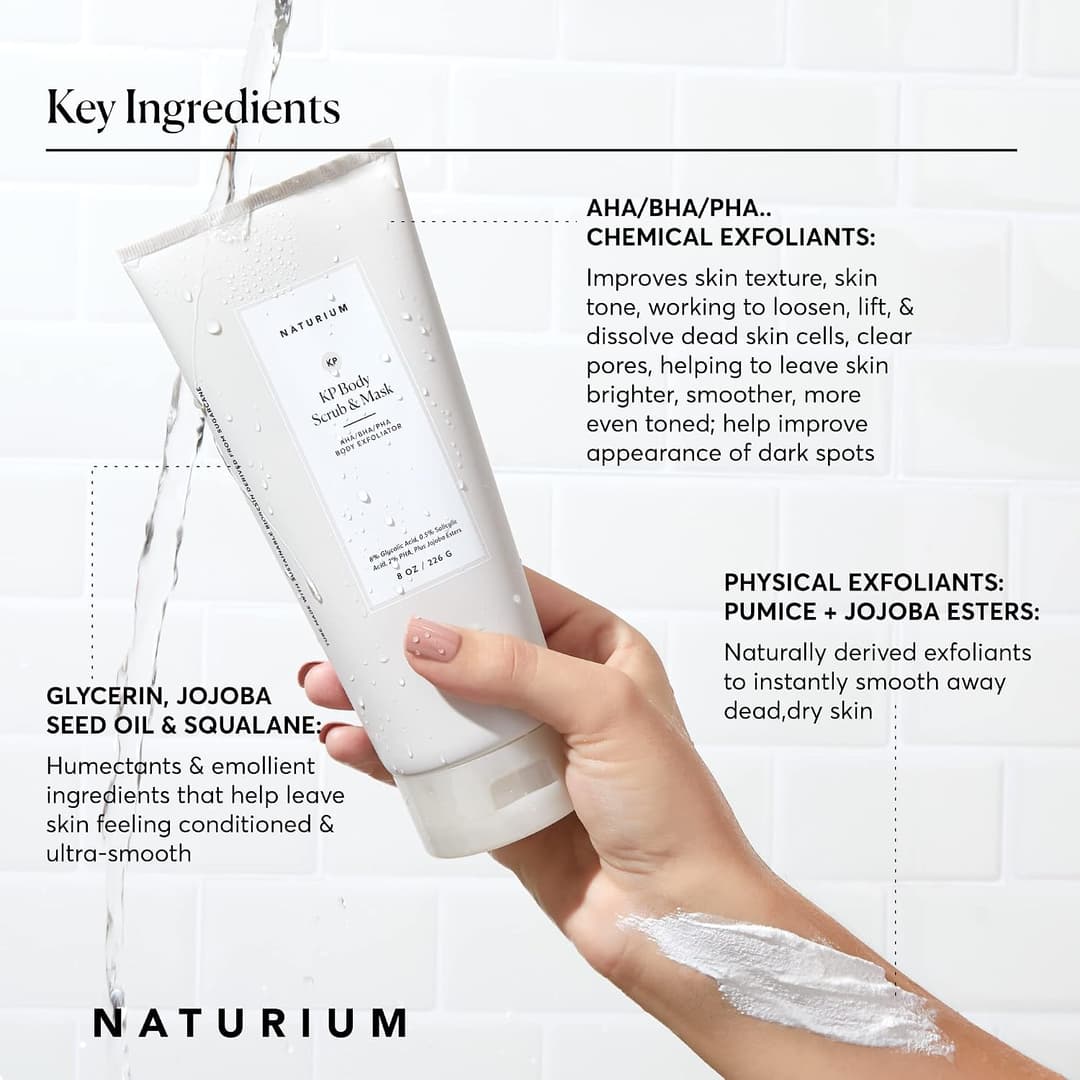 Naturium KP Body Scrub & Mask for Keratosis Pilaris