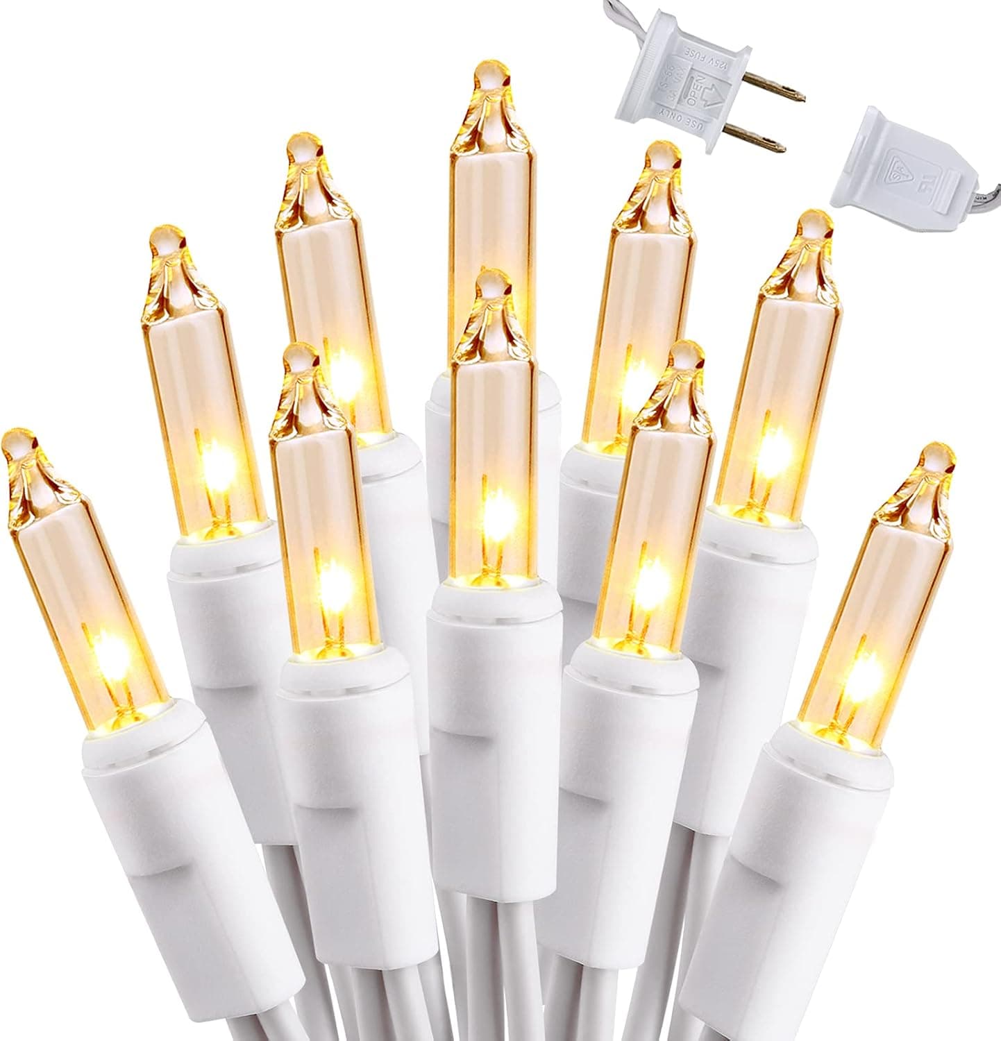 BrizLED 50ft 300 LED Christmas Lights