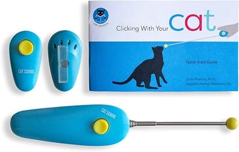 CAT SCHOOL Clicker Training Kit – Target Stick + Step-by-Step Booklet