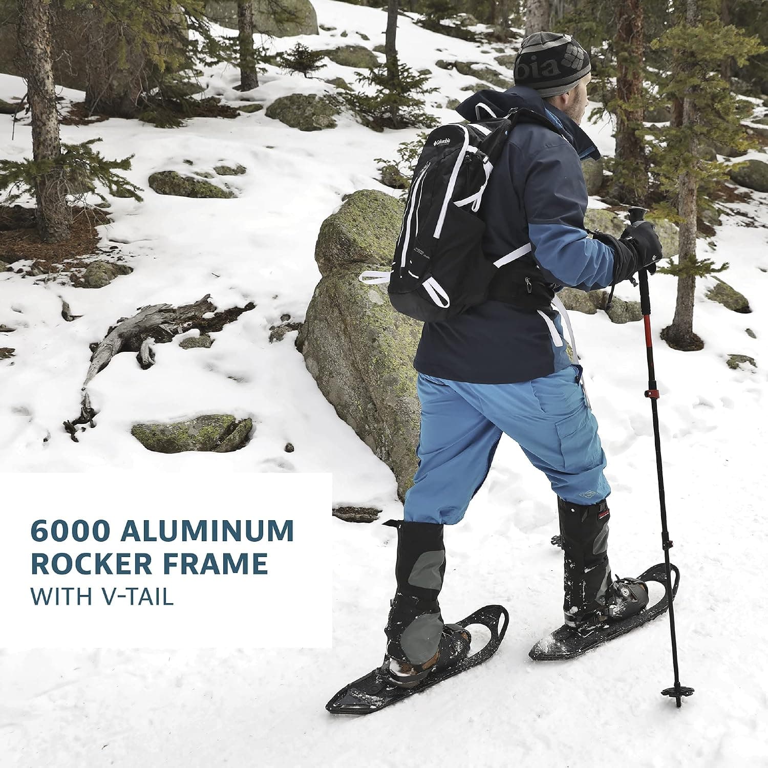 Yukon Charlie's Elite Spin Snowshoe Kit