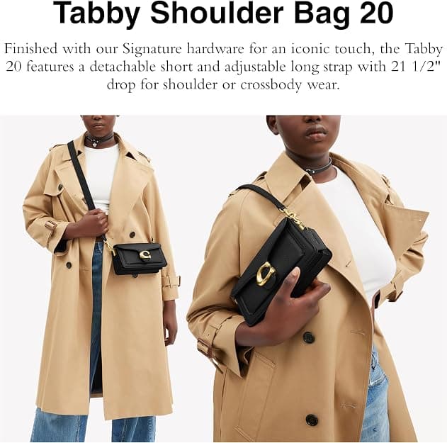 Coach Tabby Shoulder Bag 20 - Evening Shoulder Bag Coach Tabby Shoulder Bag 20 - Evening Shoulder Bag - Under $500