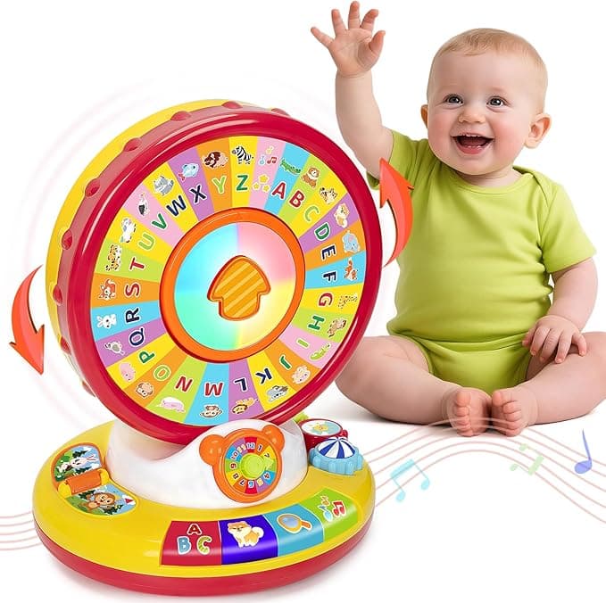 Spin and Sing Alphabet Musical Toy