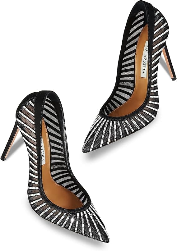 Aquazzura Passions Crystal Pump 105 - Designer Heels - Under $1,000