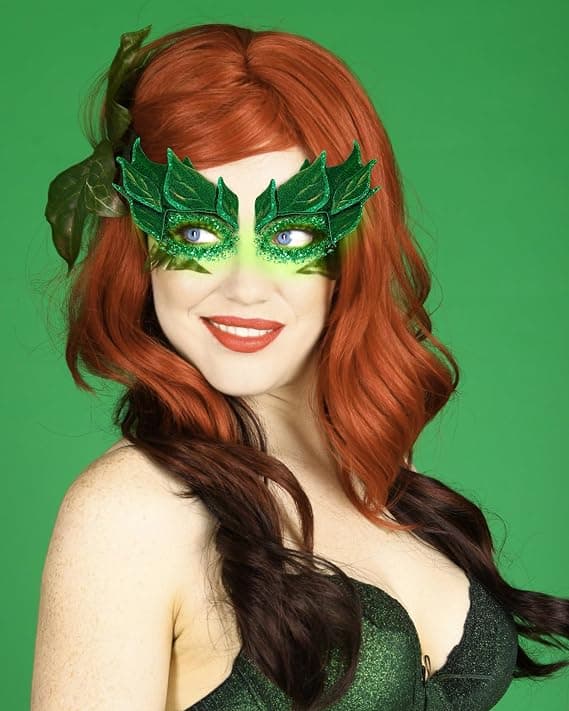Green Leaf Costume 2026 Female Villain Costumes for Women Lethal Halloween Costume
