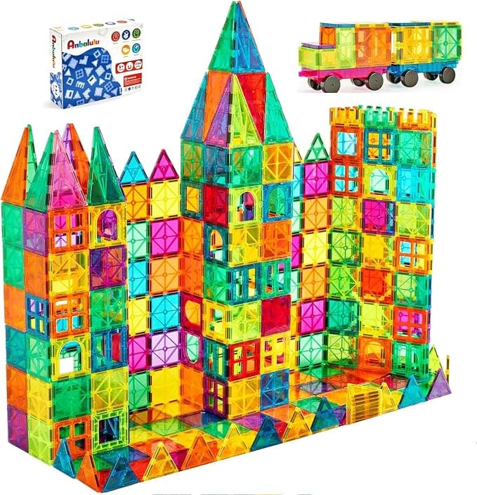 Magnetic Building Tiles 134PCS Set