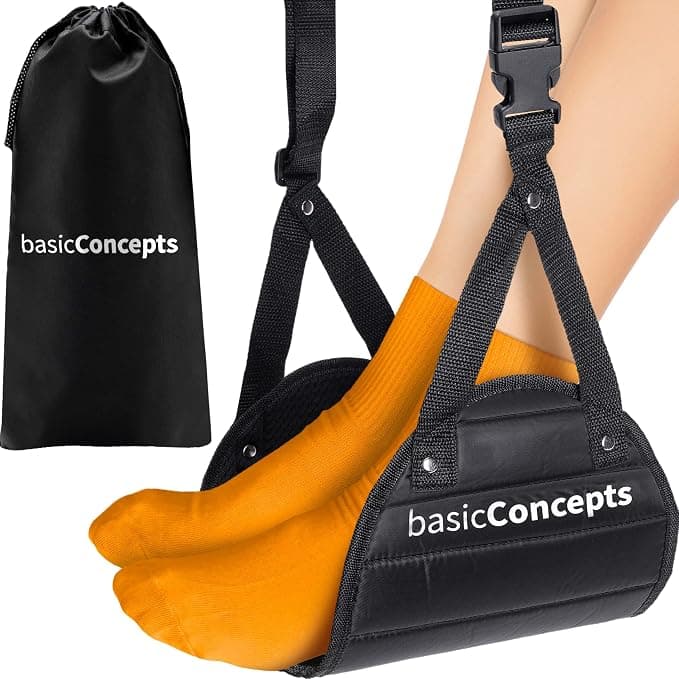Airplane Foot Rest (Travel Comfortably) - Airplane Foot Hammock