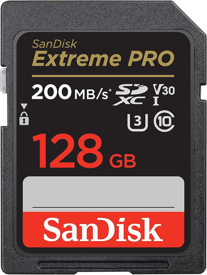 SanDisk Extreme Pro 128GB SD card