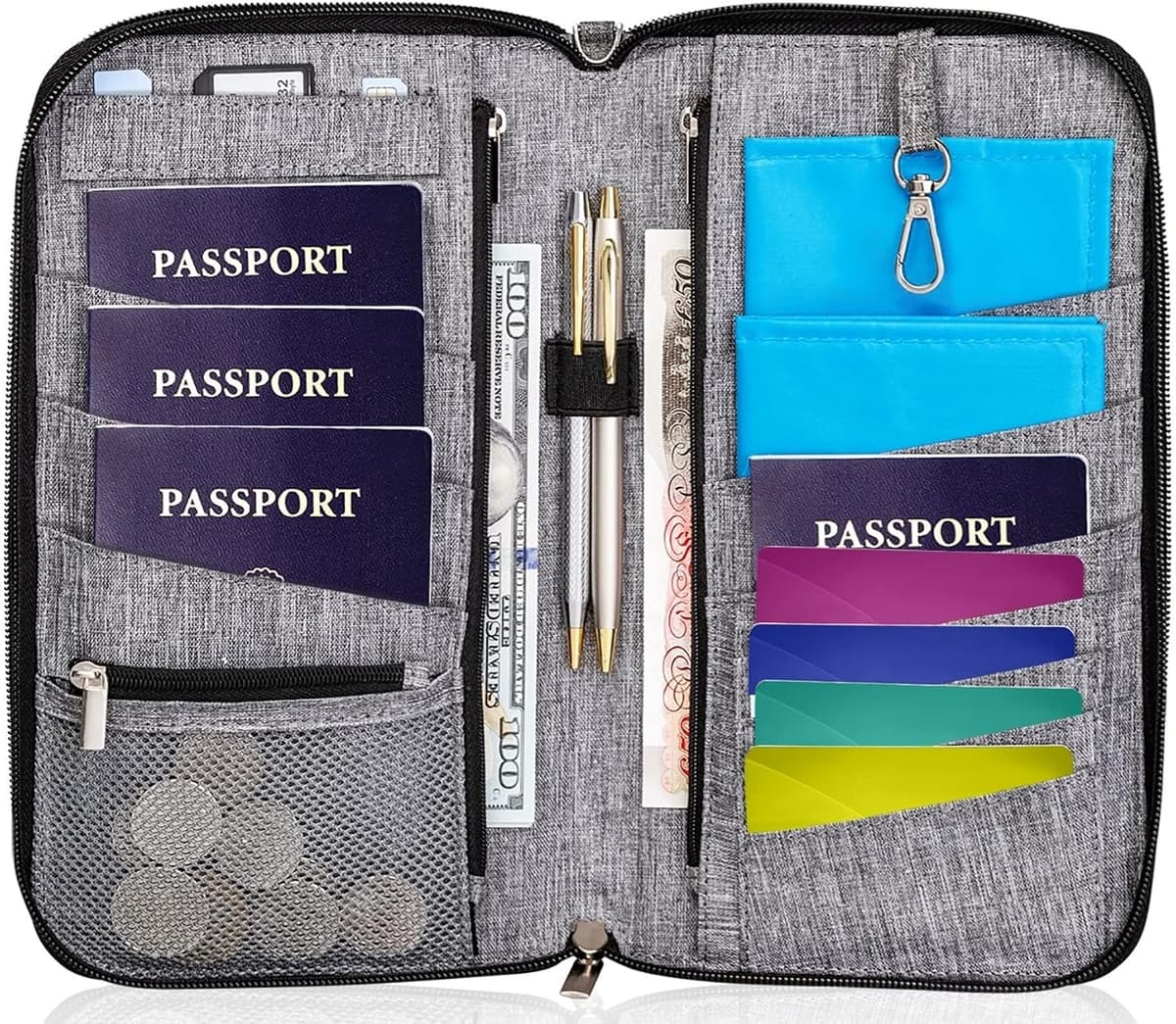 Valante Premium Travel Document Organizer