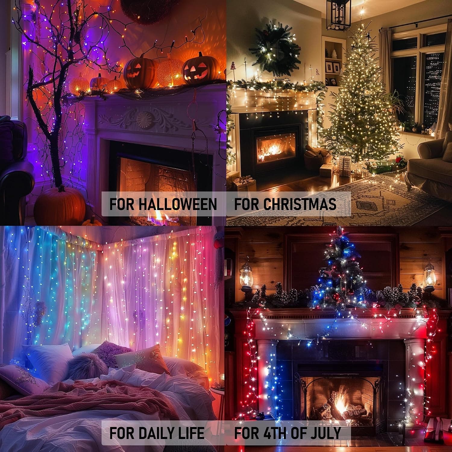 Dazzle Bright Smart 98ft 300 LED RGB