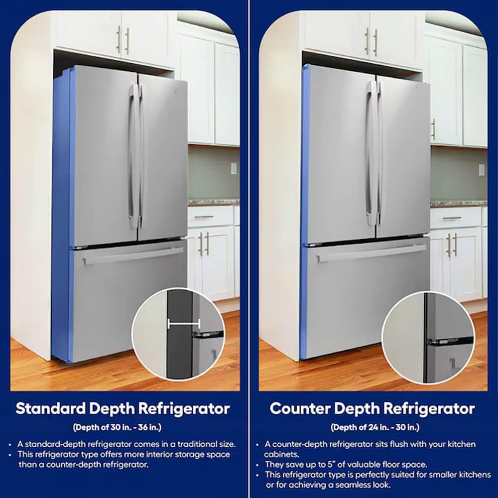 Samsung Bespoke 23 cu. ft. 4-Door French Door Smart Refrigerator with Beverage Center