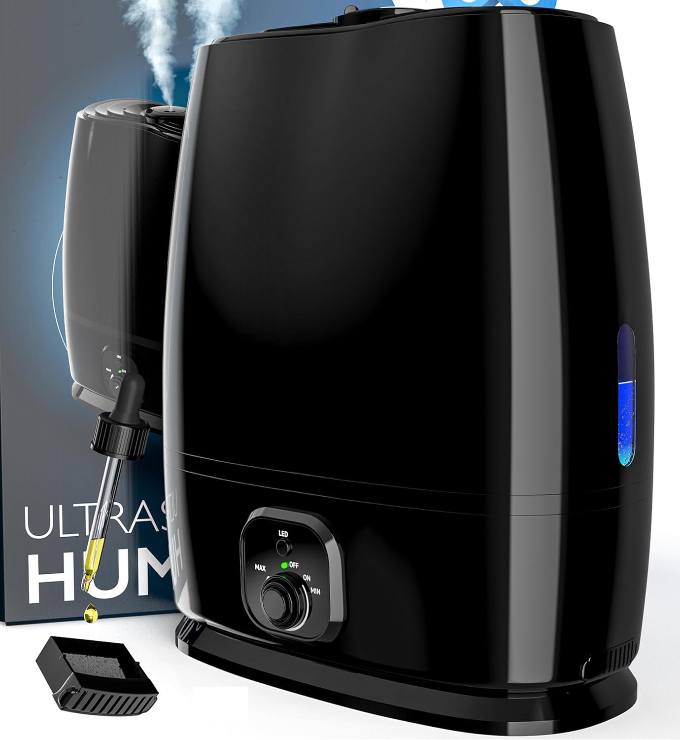 Everlasting Comfort Humidifier 6L - Quiet 50HR Runtime Cool Mist Humidifier