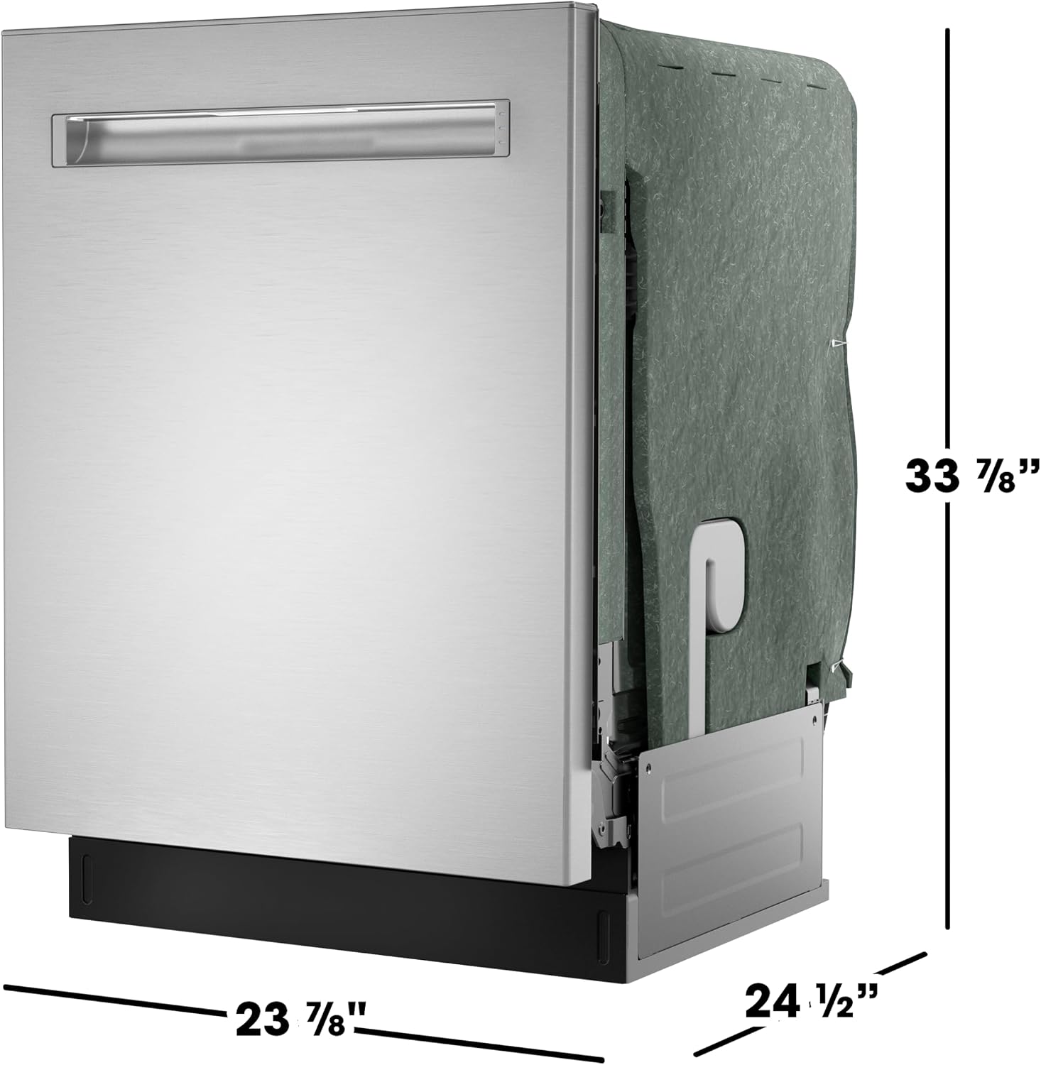 SHARP SDW6767HS Smart Dishwasher with LED Interior Lights
