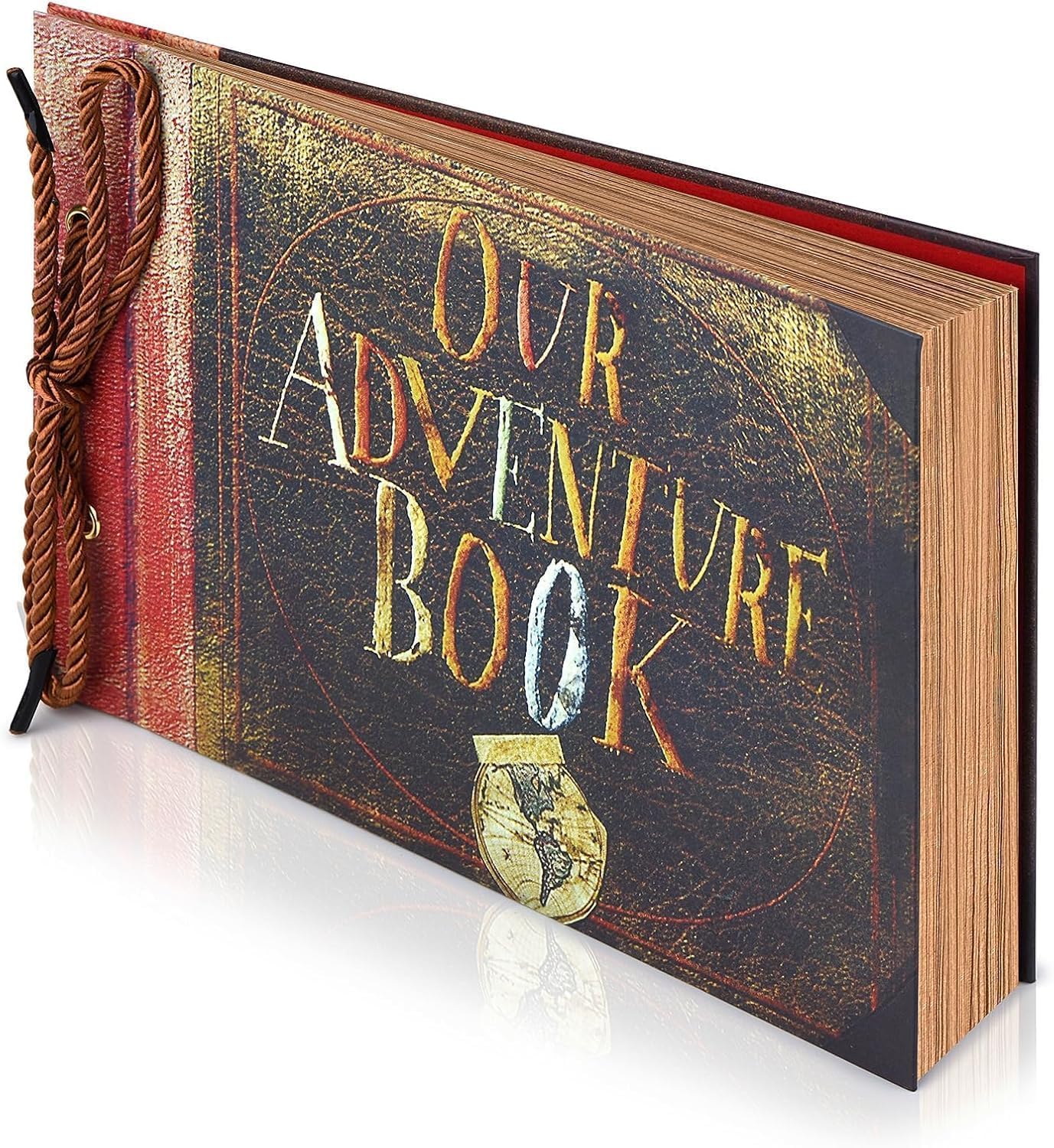 Adventure book photo scrapbook for couples - DIY memory keeper