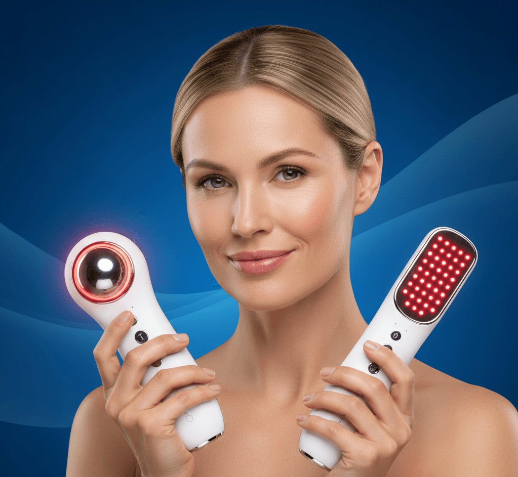 Best FDA-Cleared At-Home RF & Red Light Devices for Neck and Jawline Tightening (2026 Review)