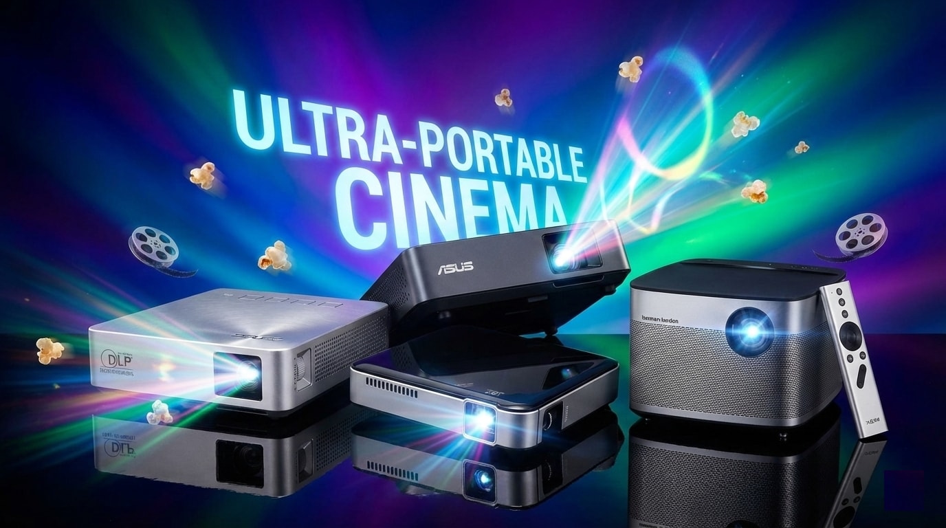 Compact Portable Projectors for Home Movie Nights 2026 - Expert Reviews