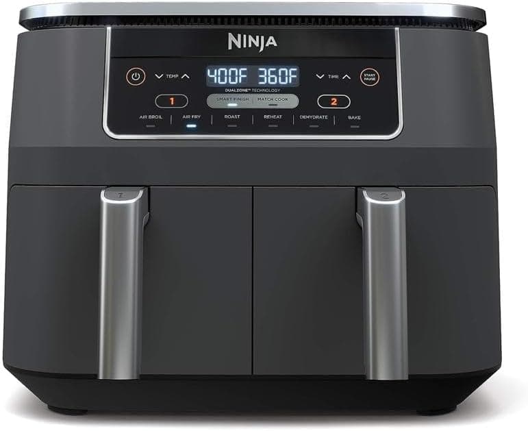 Ninja DZ201 Foodi 8 Quart DualZone Air Fryer