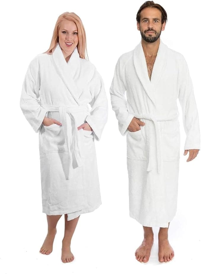 Classic Turkish Towels Plush Cotton Robe