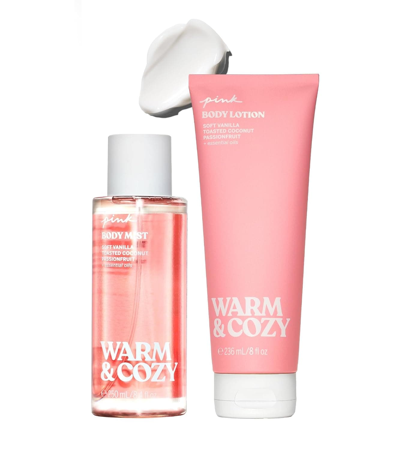 Victoria's Secret Pink Warm & Cozy Mist and Lotion Set