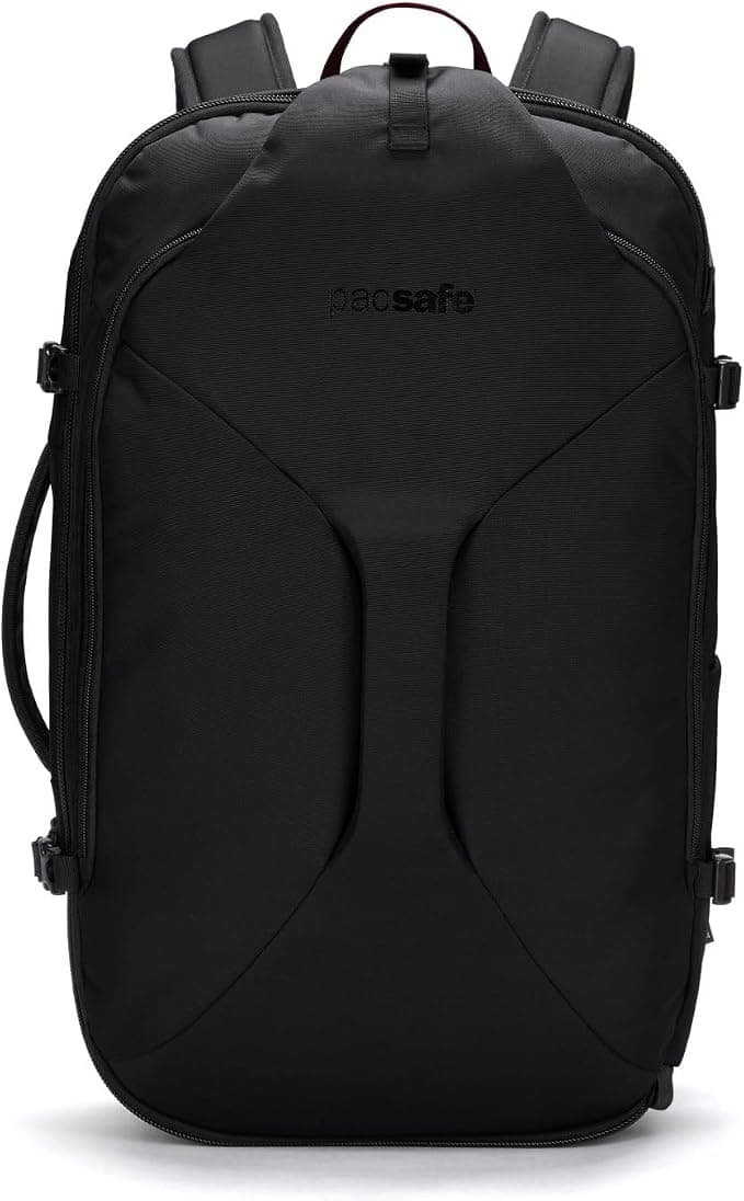 Pacsafe EXP45 Anti-Theft Carry-On Travel Pack, Black - Travel Crossbody Pacsafe EXP45 Anti-Theft Carry-On Travel Pack, Black - Travel Crossbody - Under $300