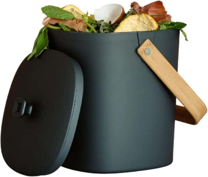 Bamboozle Countertop Compost Bin (1 Gallon)