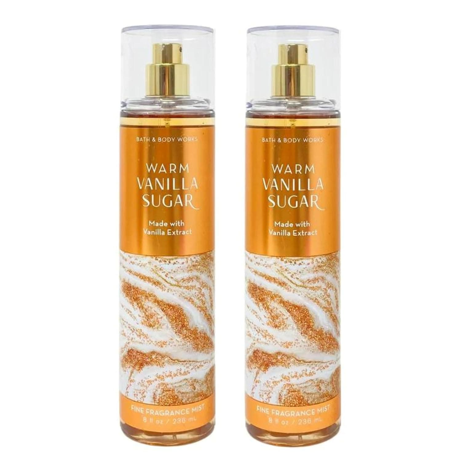 Bath & Body Works Warm Vanilla Sugar Fine Fragrance Mist Set