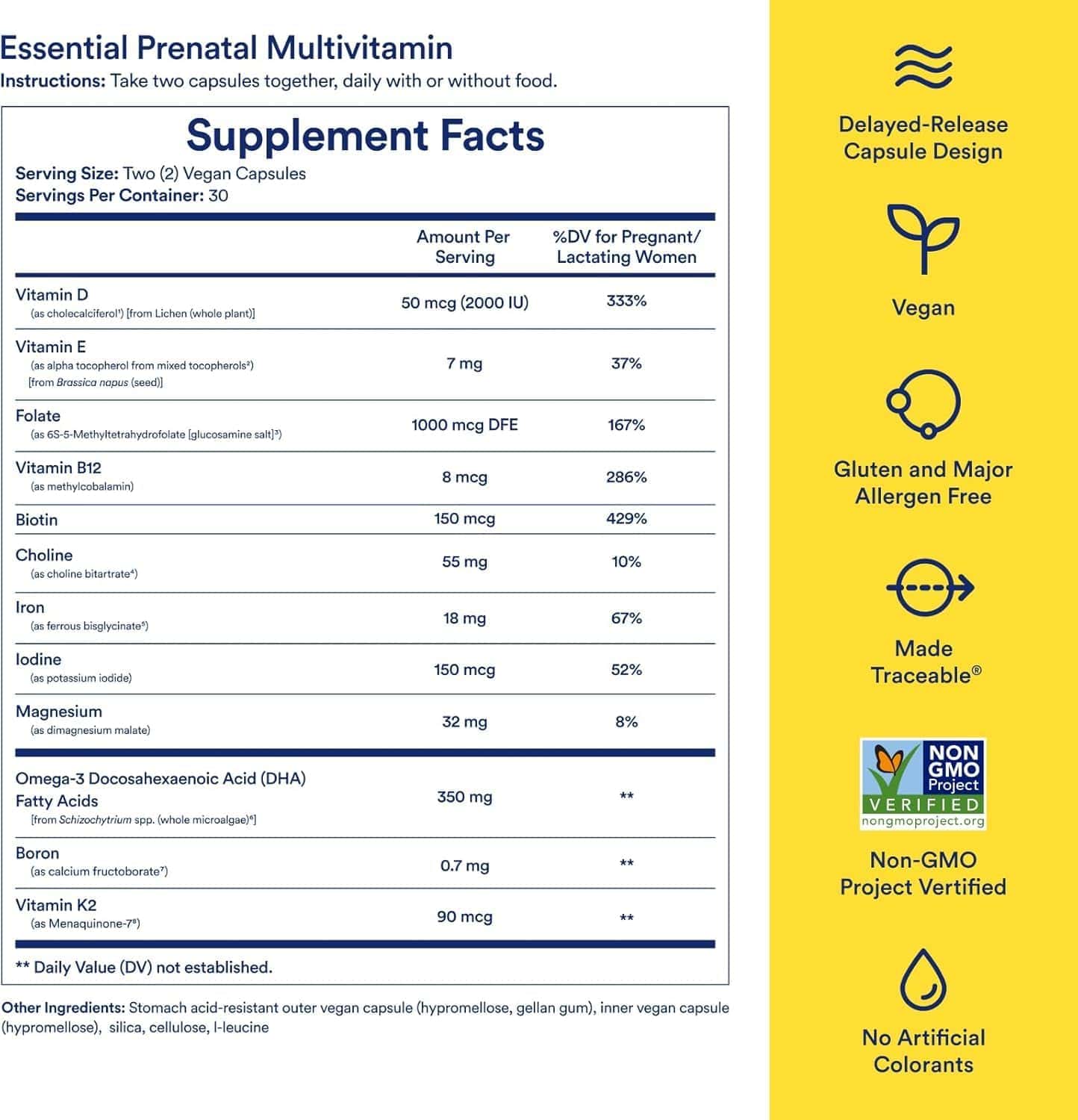 Ritual Essential for Women Prenatal Multivitamin