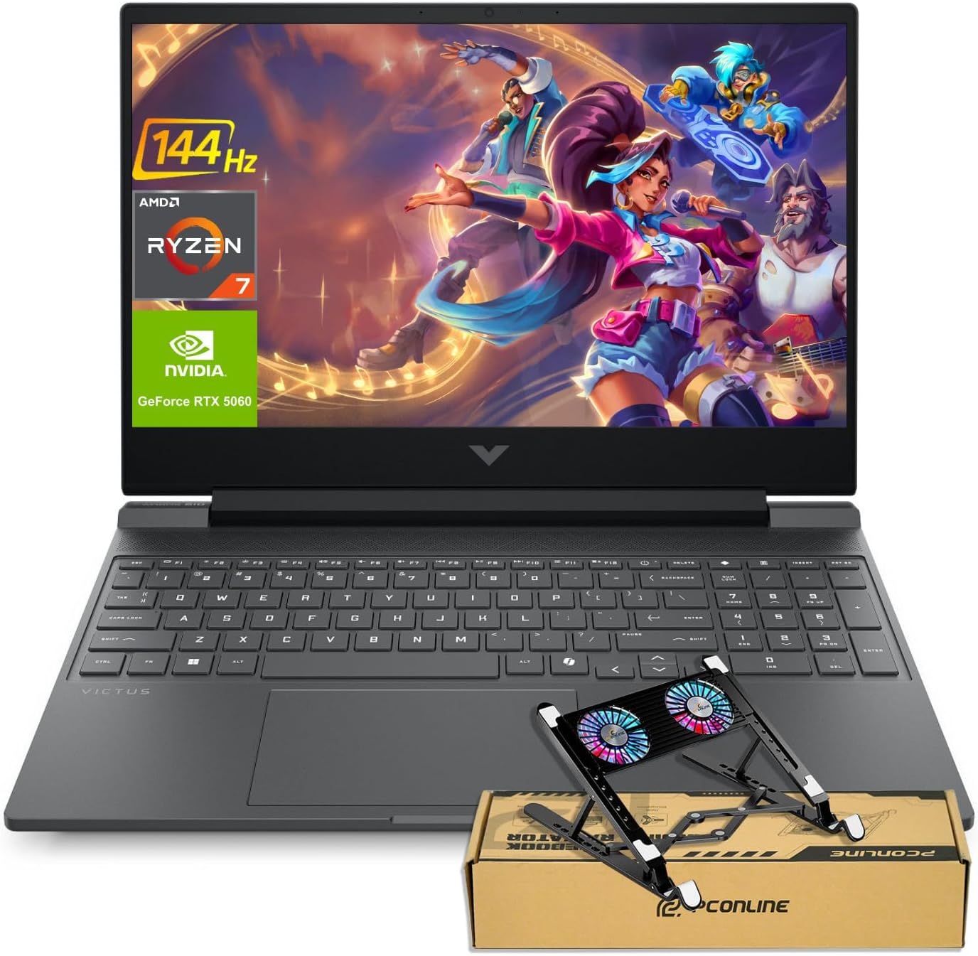 HP Victus RTX 5060 Gaming Laptop - Ryzen AI 7, 64GB RAM, 2TB SSD