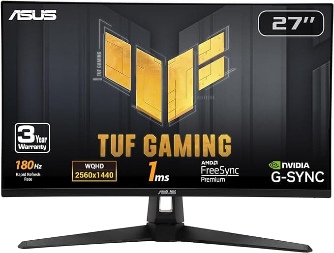ASUS TUF Gaming 27 inch 1440P HDR Monitor